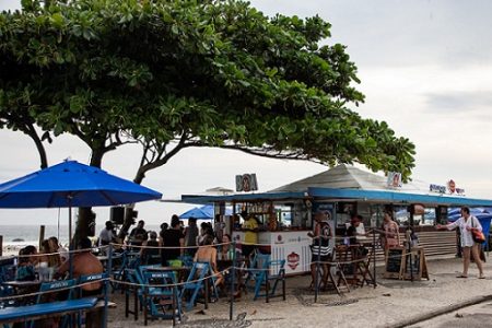 Quiosques que irão funcionar no Réveillon no Rio