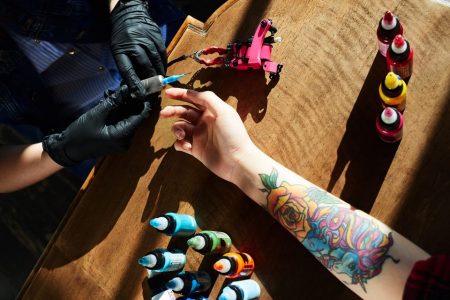 Tatuagem colorida