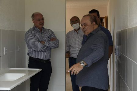 Governo Ibaneis Rocha visita as obras do Itapoã Parque