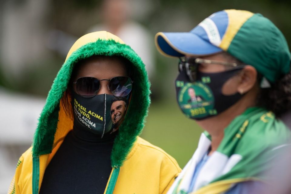 Protesto contra vacinação