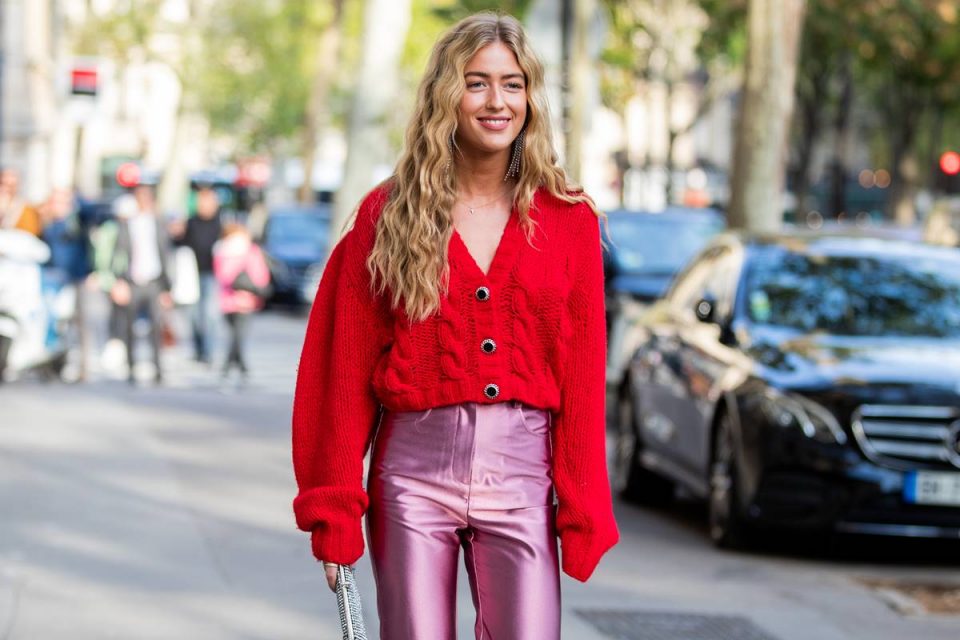Cardigan cropped