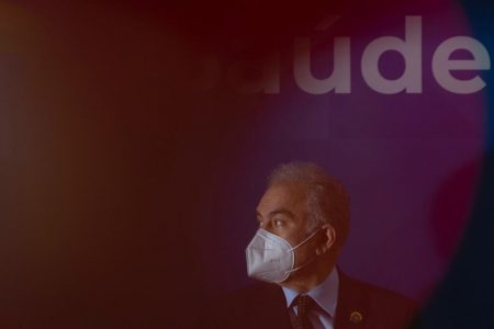 Ministro da Saúde, Marcelo Queiroga, anuncia durante coletiva de imprensa nesta quarta-feira 5:01, a inclusão de crianças de 5 a 11 anos contra covid 19 1
