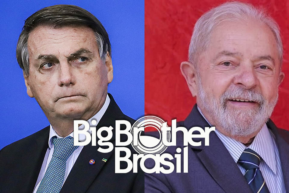 Lula e Bolsonaro: discussões políticas podem acontecer no BBB