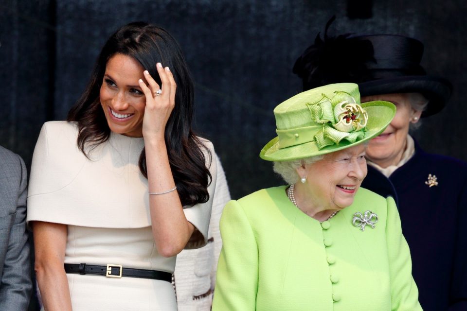 The Duchess Of Sussex Undertakes Her First Official Engagement With Queen Elizabeth II