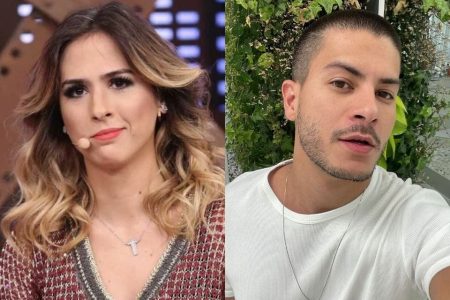 Tata Werneck e Arthur Aguiar