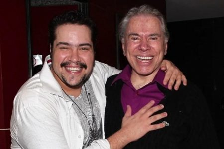Silvio Santos e Tiago Abravanel