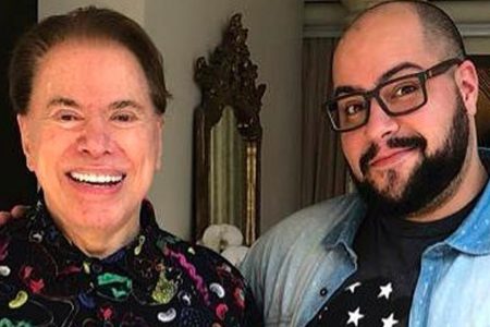 Tiago Abravanel e Silvio Santos