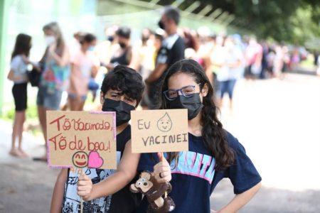 vacinação de crianças no df