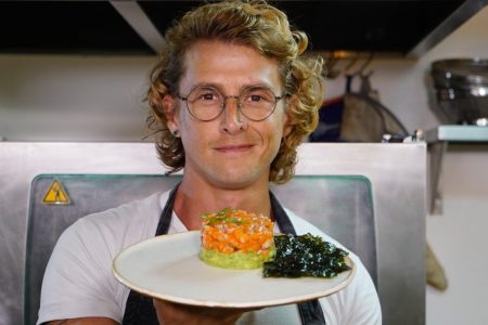 tartare de salmão