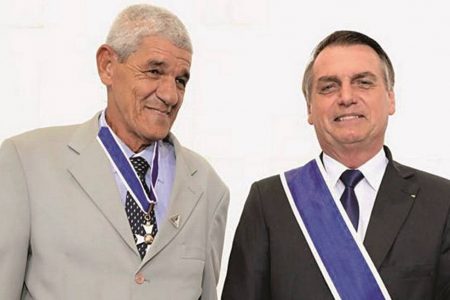 Waldir Ferraz e Bolsonaro