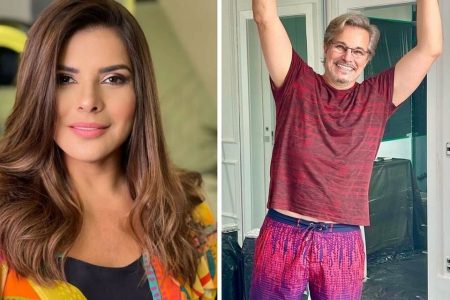 Mara Maravilha e Edson Celulari