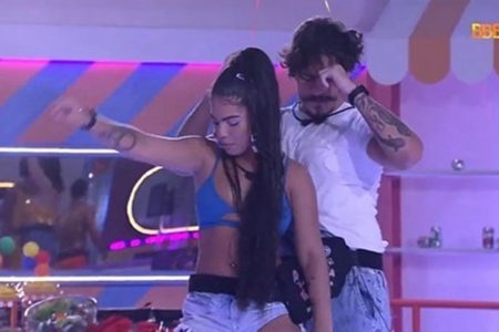 Maria e Eliezer no BBB22