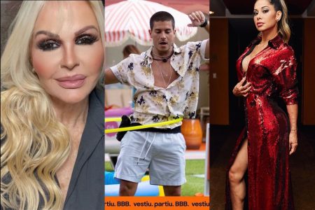 Monique Evans, Arthur Aguiar e Maíra Cardi