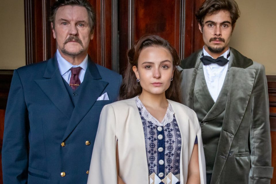 Matias, Elisa e Davi em Além da Ilusão