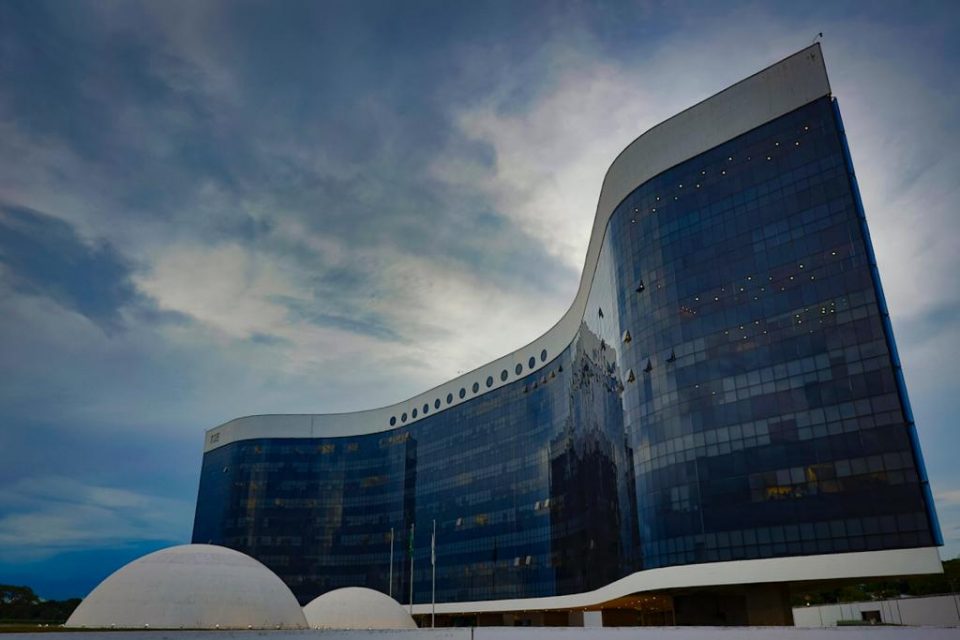 Fachada do Tribunal Superior Eleitoral (TSE) no dia do julgamento da fusão que cria o União Brasil, maior legenda do País 0