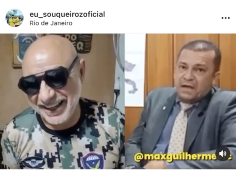 Queiroz ri de assessor especial da presidência, Max Guilherme