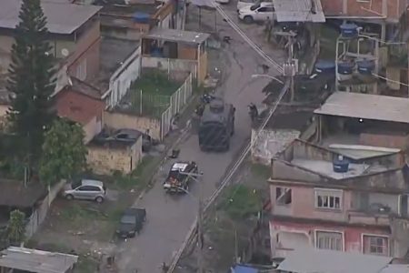 Operação na Vila Cruzeiro