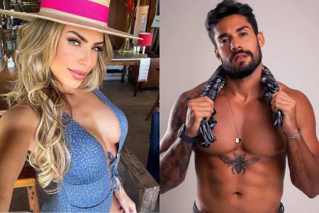 Bil Araújo e Erika Schneider