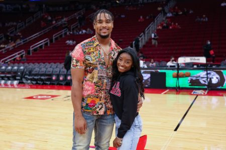 Simone Biles e Jonathan Owens