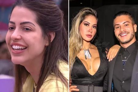 Laís Caldas, Maíra Cardi e Arthur Aguiar