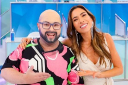 Patrícia Abravanel e Alexandre Porpetone