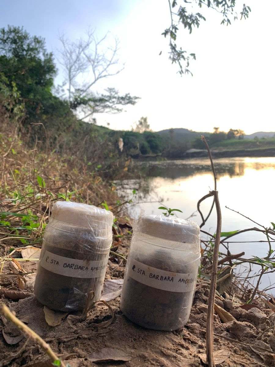Material da lama de enchente recolhido por voluntários em João Monlevade e rio Piracicaba