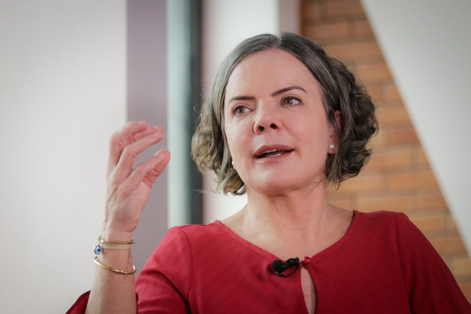gleisi hoffmann presidente do PT