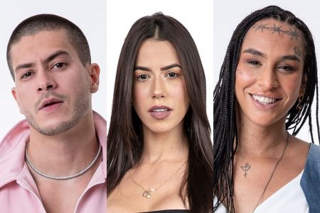 Linn da Quebrada, Larissa e Arthur Aguiar
