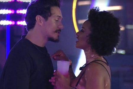 Eli e Natália têm DR no BBB22