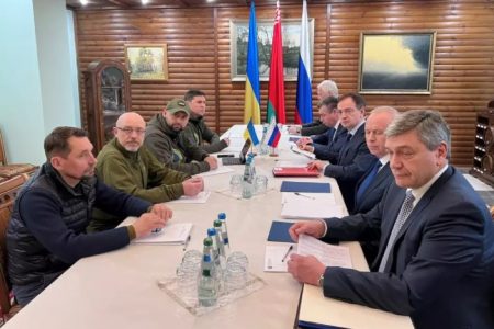 Terceira reuniao entre Russia e Ucrania para cessar-fogo