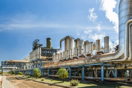Empresa Atvos bioenergia, produtora de etanol em Goiás