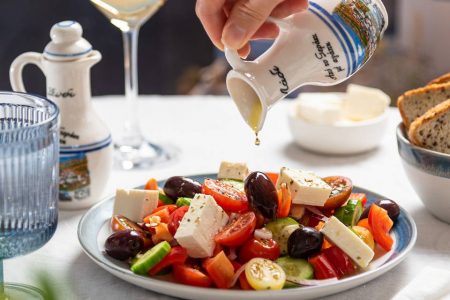 Salada com molho