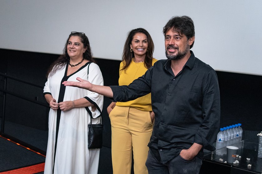 Bianca De Felippes, Ivana Valença e René Sampaio