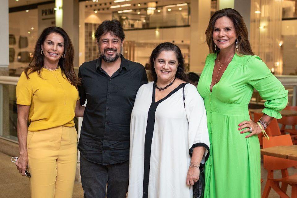 Ivana Valença, René Sampaio, Bianca De Felippes e Claudia Salomão