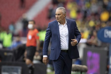 Tite a beira do campo