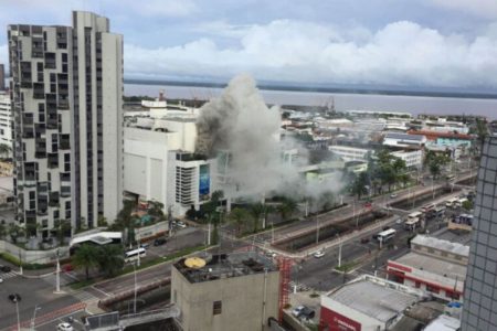 Felizmente, o fogo já foi controlado