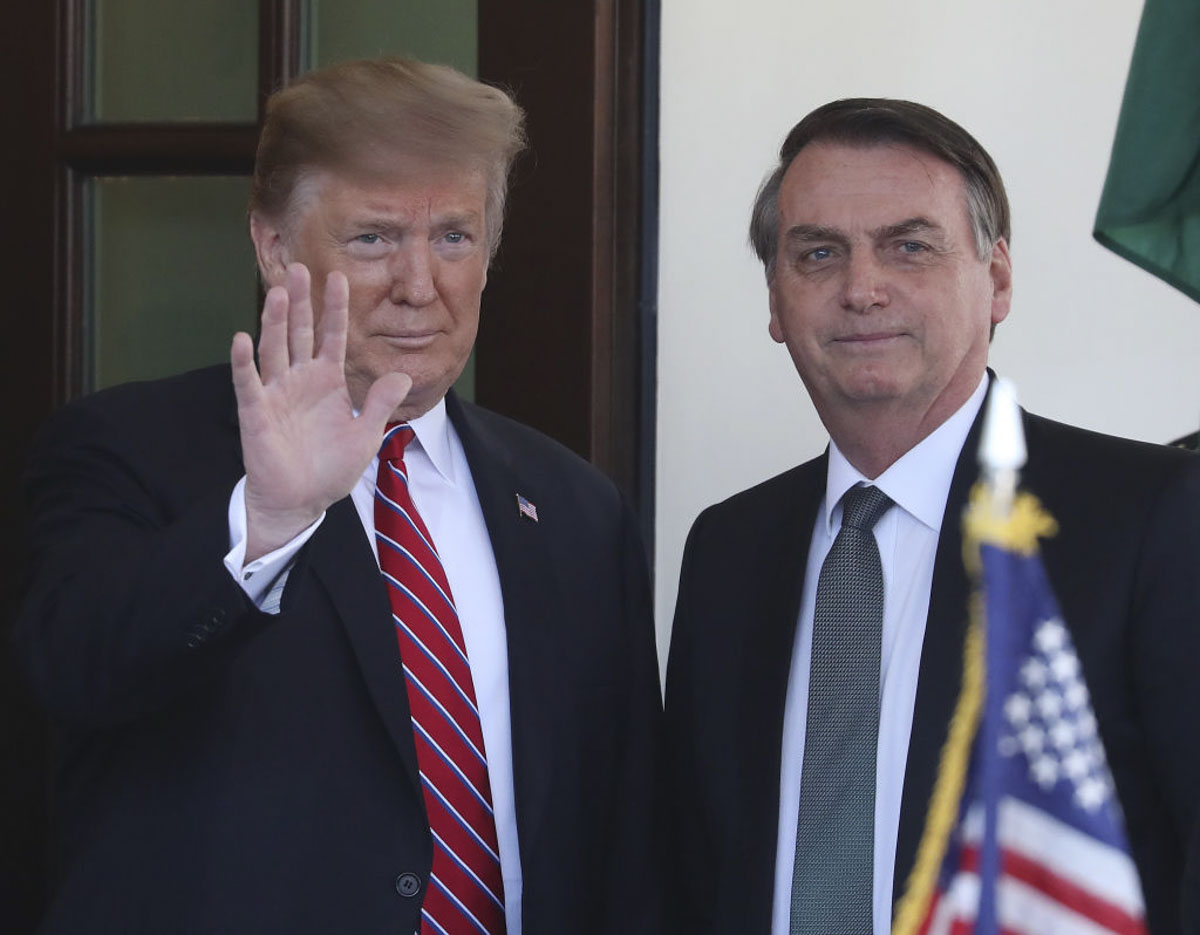 Bolsonaro e Trump