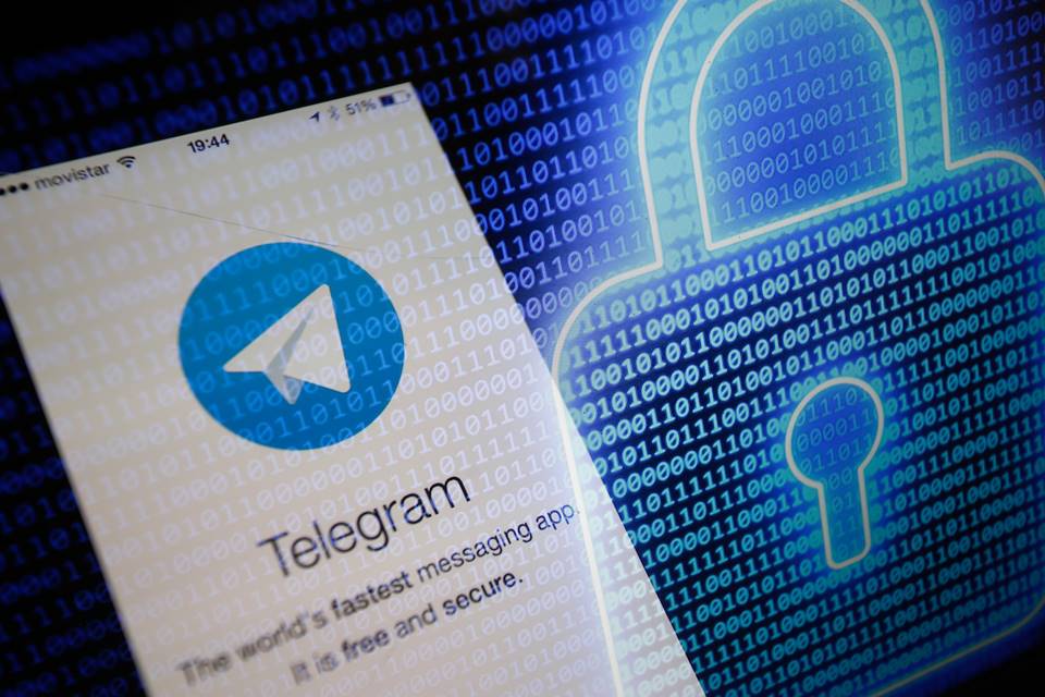 ilustração Telegram