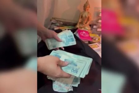 Suposta cigana enviou vídeo para o casal ajudando a resolver problemas no casamento, em Goiânia, Goiás