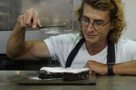 bolo de chocolate