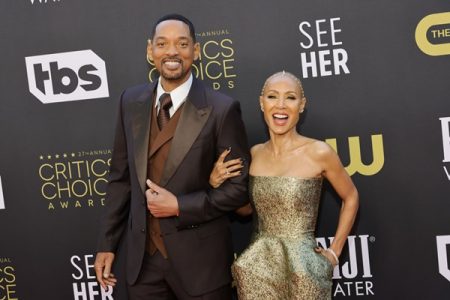 Os atores Will Smith e Jada Pinkett, que são casados há 25 anos - Metrópoles