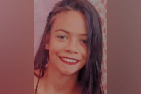 Lara Maria Oliveira Nascimento, 12 anos, foi assassinada com ao menos quatro golpes de martelo ou picareta