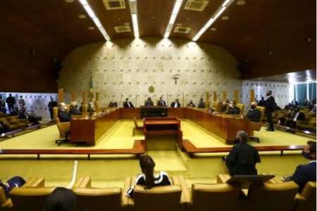 Fotografia do plenário do Supremo Tribunal Federal- Metrópoles