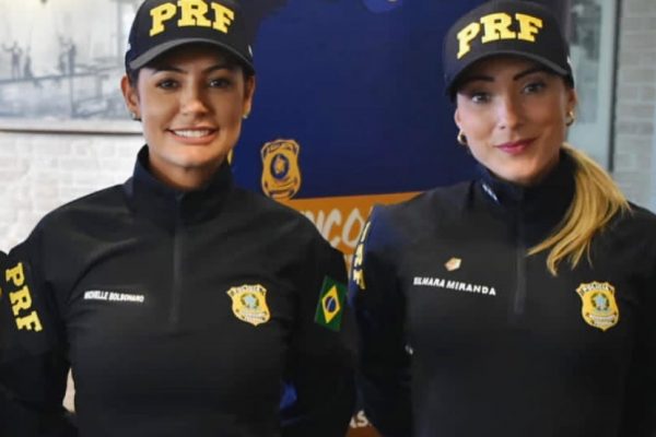 Michelle Bolsonaro e Silmara Miranda