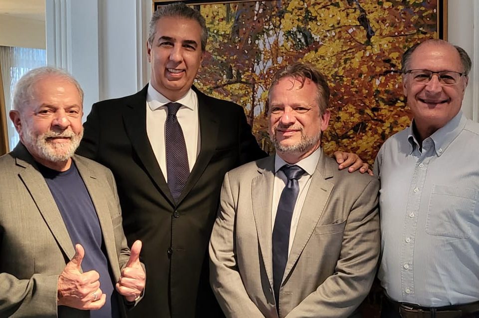 Lula, José Eliton, Fernando Tibúrcio e Geraldo Alckmin