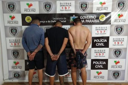 Três detidos acusados de duplo homicídio
