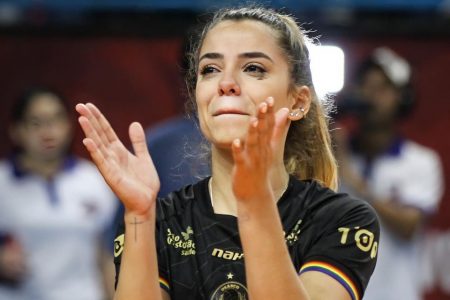 Key Alves, jogadora de vôlei