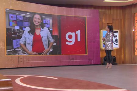 Fátima Bernardes elogia gravidez de Paula Paiva Paulo no Encontro