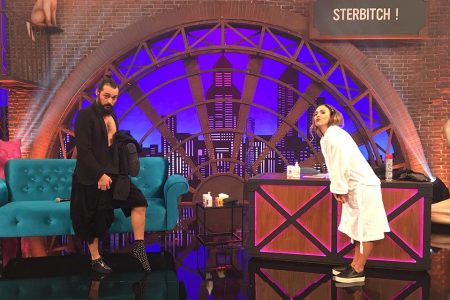 Eduardo Sterblitch e Tatá Werneck no Lady Night