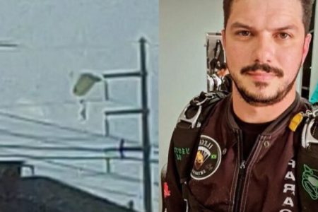 paraquedista luiz henrique está desaparecido no Rio Negro no Amazonas